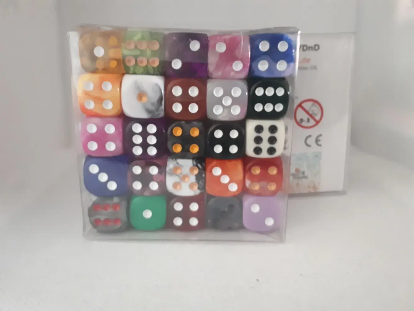 Würfelset D6 Augen Mix-Set (50)