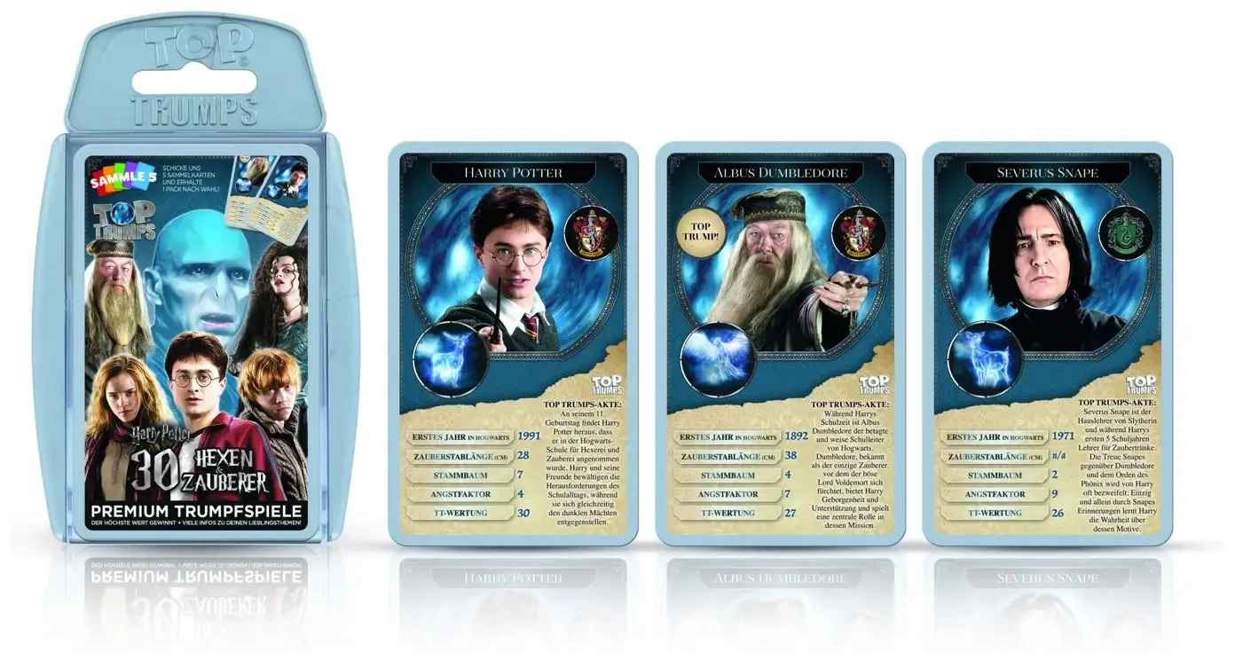 Top Trumps – Harry Potter – Die grössten Hexen und Zauberer