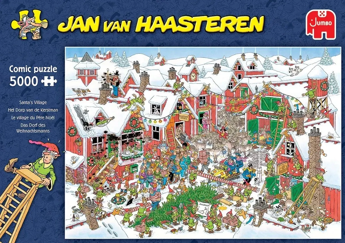 Das Dorf des Weihnachtsmanns - Jan van Haasteren