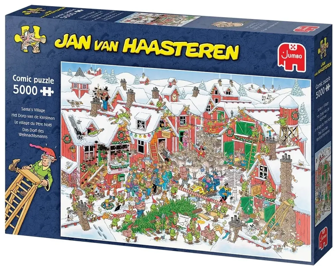 Das Dorf des Weihnachtsmanns - Jan van Haasteren