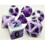 Würfelset Antique: Ancient Purple Rock (7)