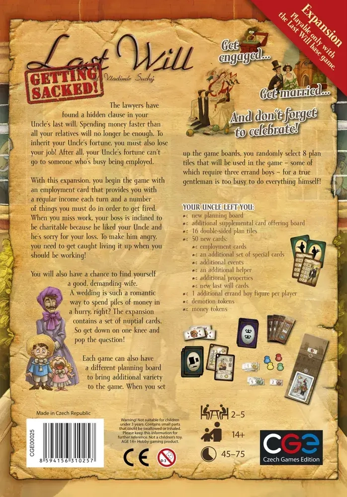 Last Will: Getting Sacked! - EN