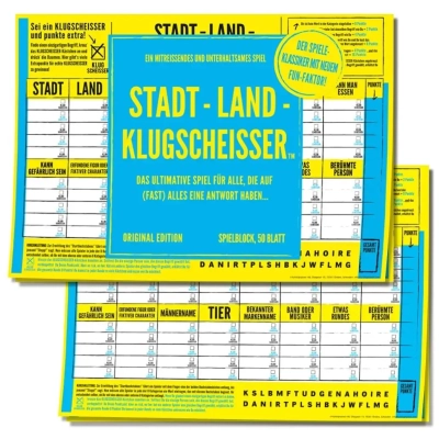 Spielblock – Klugscheisser