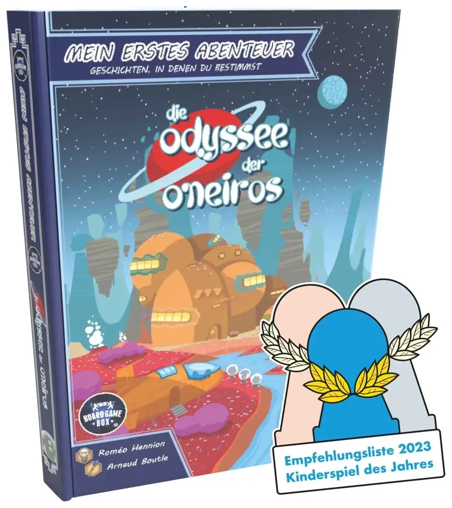 Mein erstes Abenteuer - Die Odyssee der Oneiros (Empfehlungsliste 2023 KdJ)