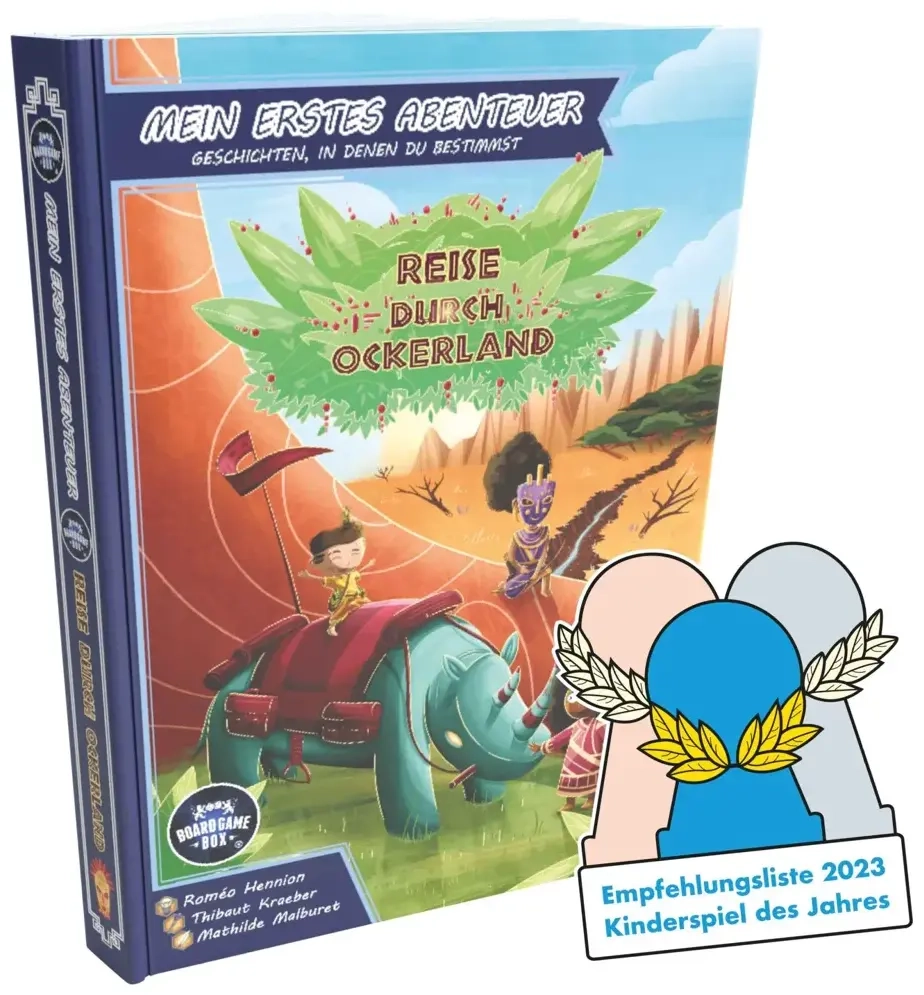 Mein erstes Abenteuer - Reise durch Ockerland (Empfehlungsliste 2023 KdJ)
