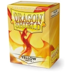 Dragon Shield Standard Sleeves - Matte Yellow (100 Sleeves)