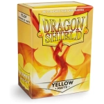 Dragon Shield Standard Sleeves - Matte Yellow (100 Sleeves)