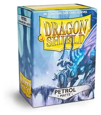 Dragon Shield Standard Sleeves - Matte Petrol (100 Sleeves)