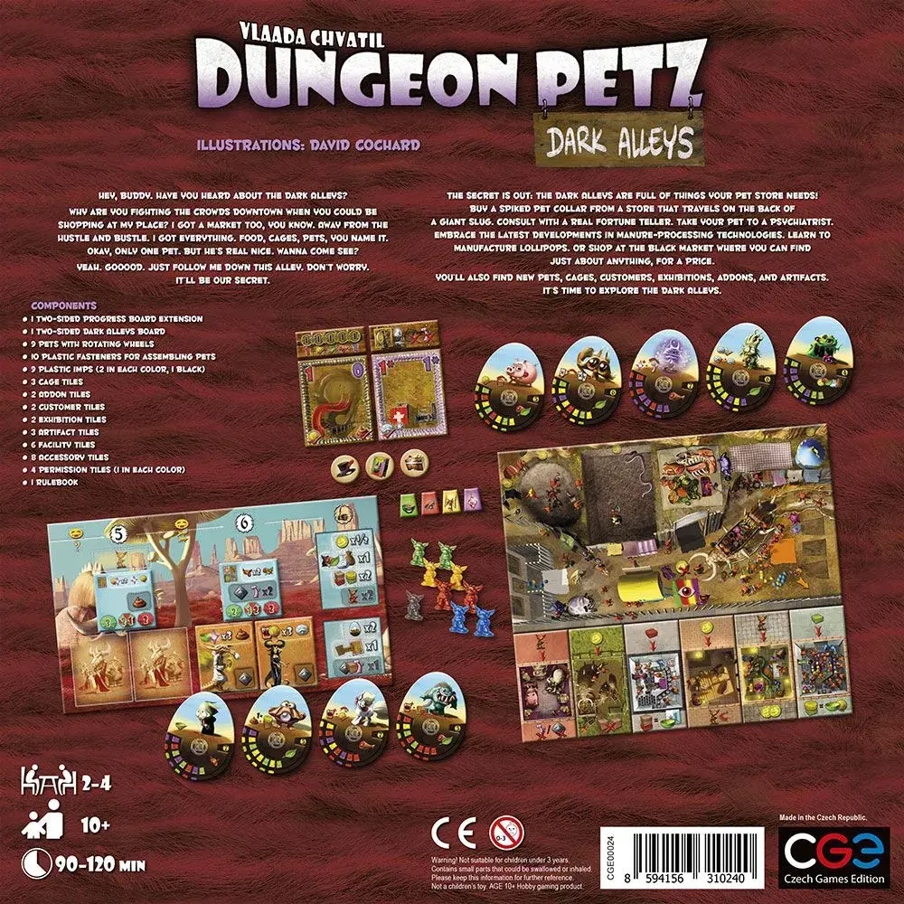 Dungeon Petz: Dark Alleys - Expansion - EN