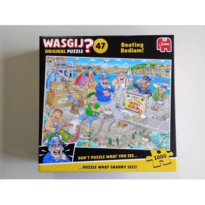 Bootschaos - Wasgij Original 47 - 1000 Teile Puzzle (eingedrückte Schachtel)