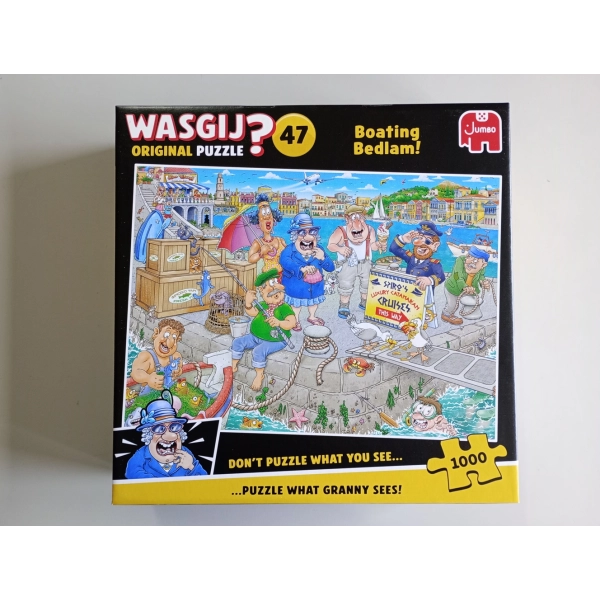 Bootschaos - Wasgij Original 47 - 1000 Teile Puzzle (eingedrückte Schachtel)