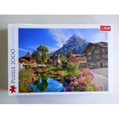 Alpen im Sommer - Kandersteg (Eingedellte Schachtel)