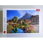 Alpen im Sommer - Kandersteg (Eingedellte Schachtel)
