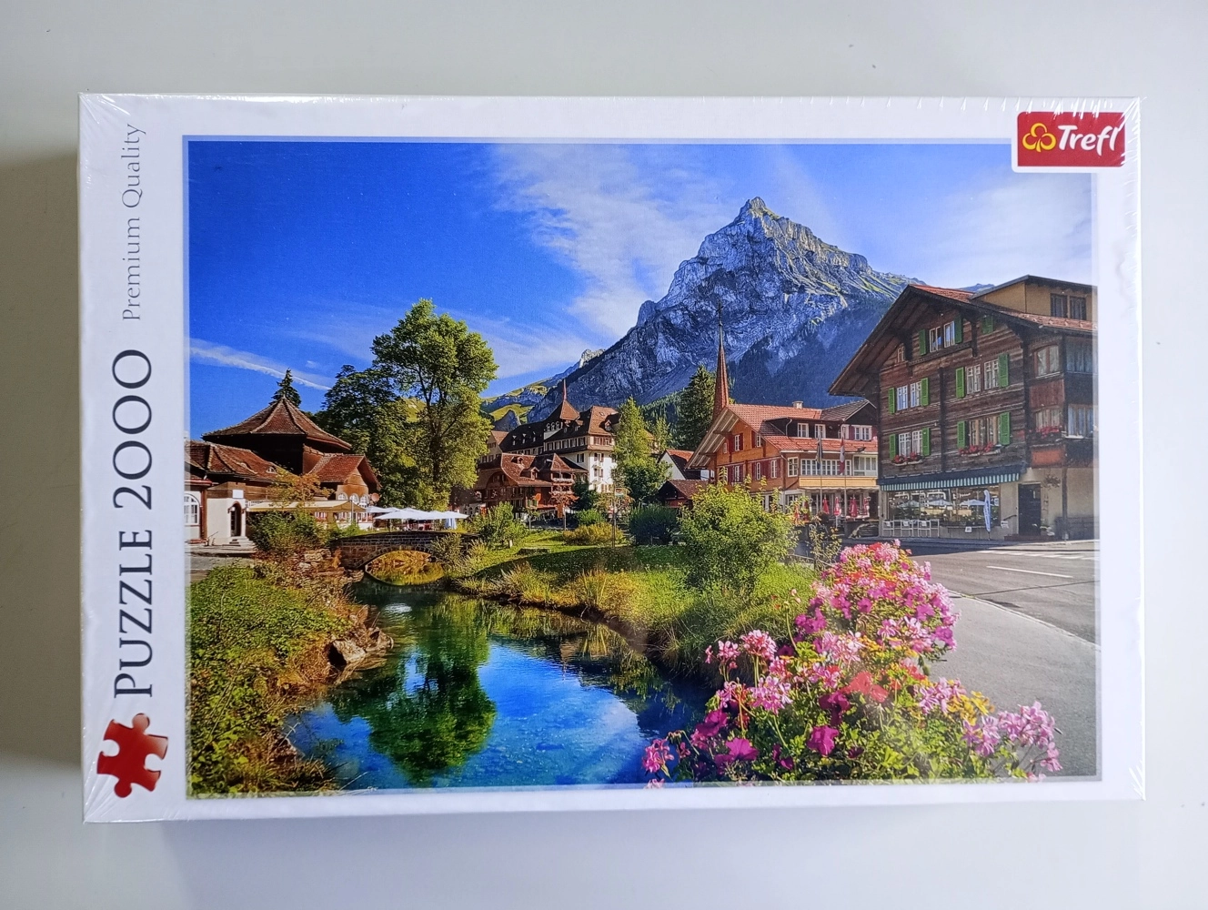 Alpen im Sommer - Kandersteg (Eingedellte Schachtel)