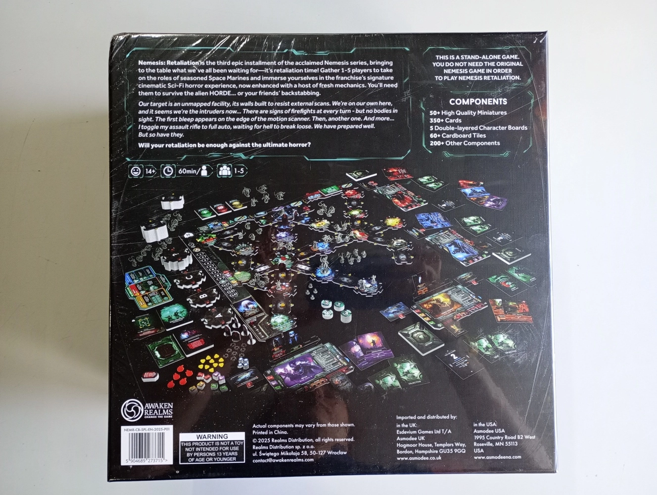 Nemesis Retaliation - Core Box - EN (gequetschte Ecke)