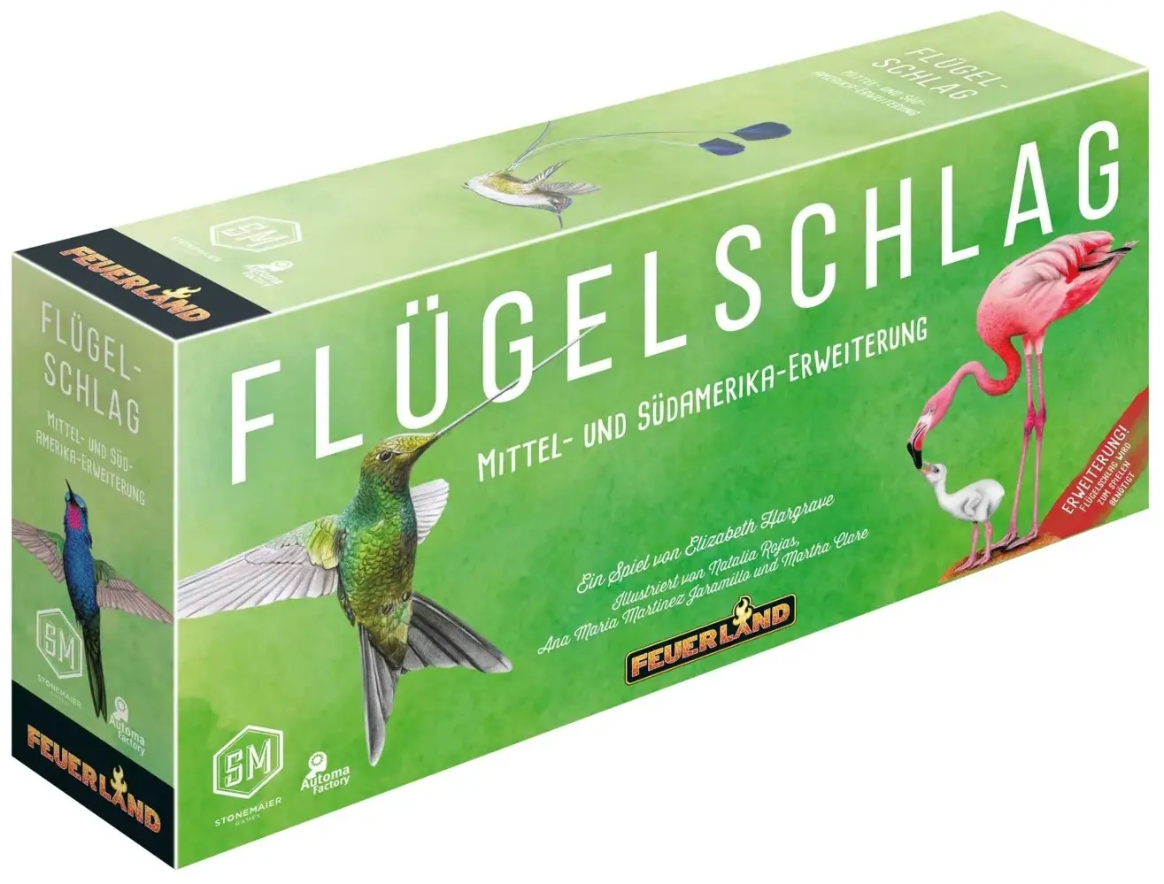 Flügelschlag - Mittel- und Südamerika Erweiterung - DE