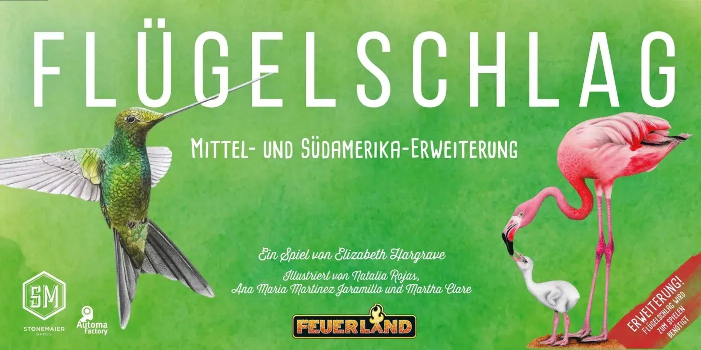 Flügelschlag - Mittel- und Südamerika Erweiterung - DE