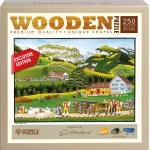 Holzpuzzle - CH Bauernmalerei