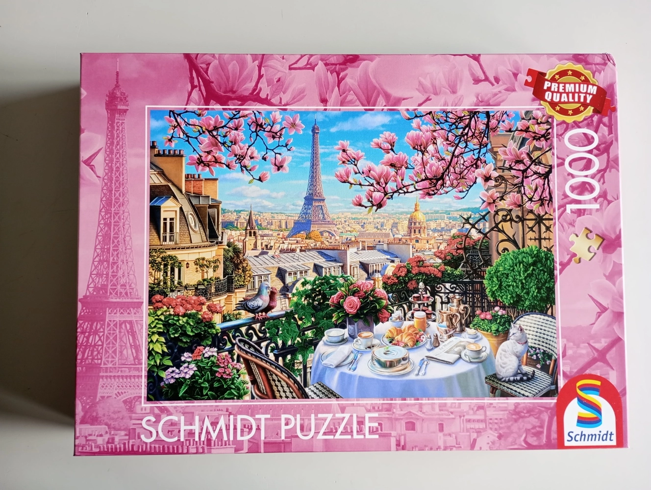 Frühstück in Paris (gequetschte Ecke)