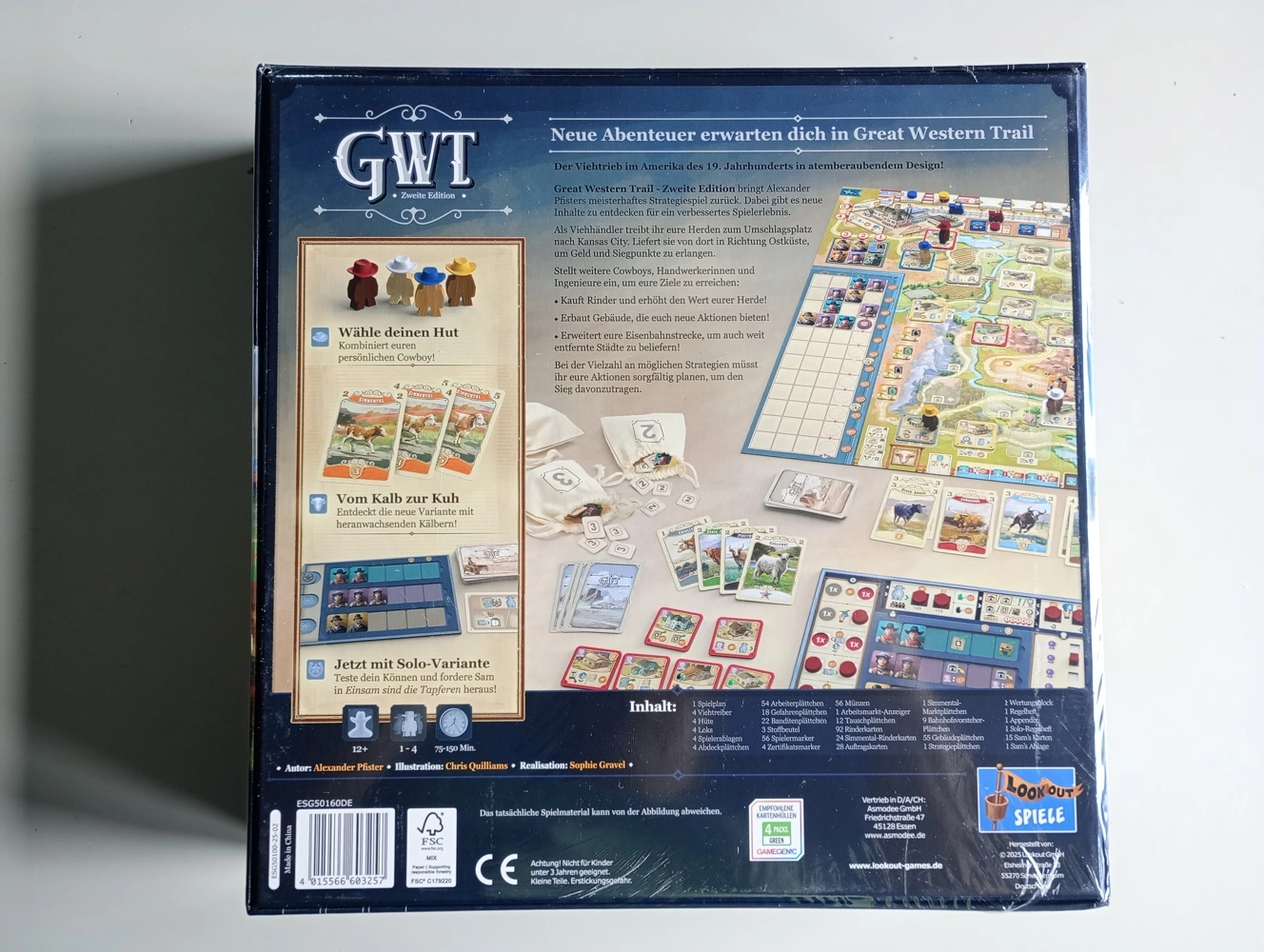 Great Western Trail - 2. Edition (gequetschte Ecken)