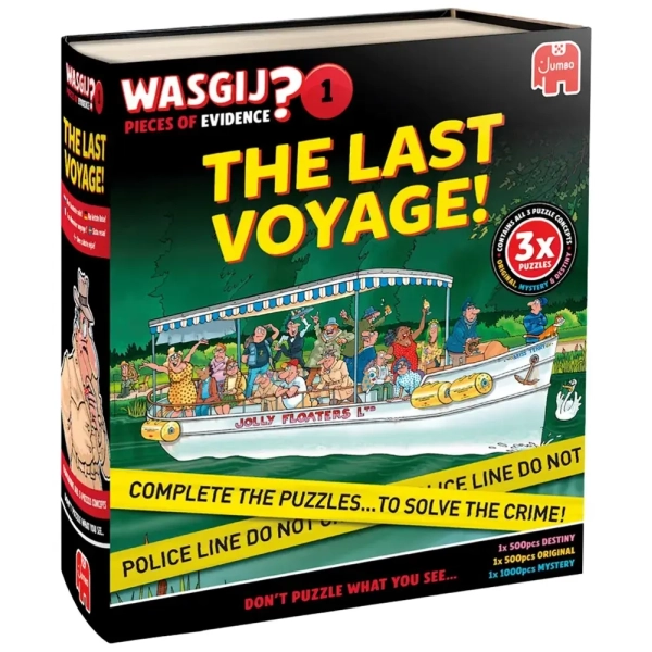 The Last Cruise - Wasgij Pieces of Evidence