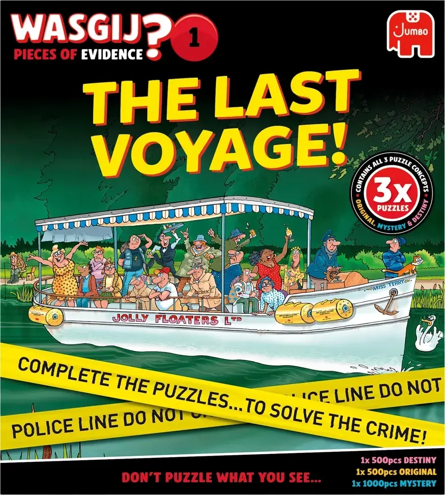 The Last Cruise - Wasgij Pieces of Evidence