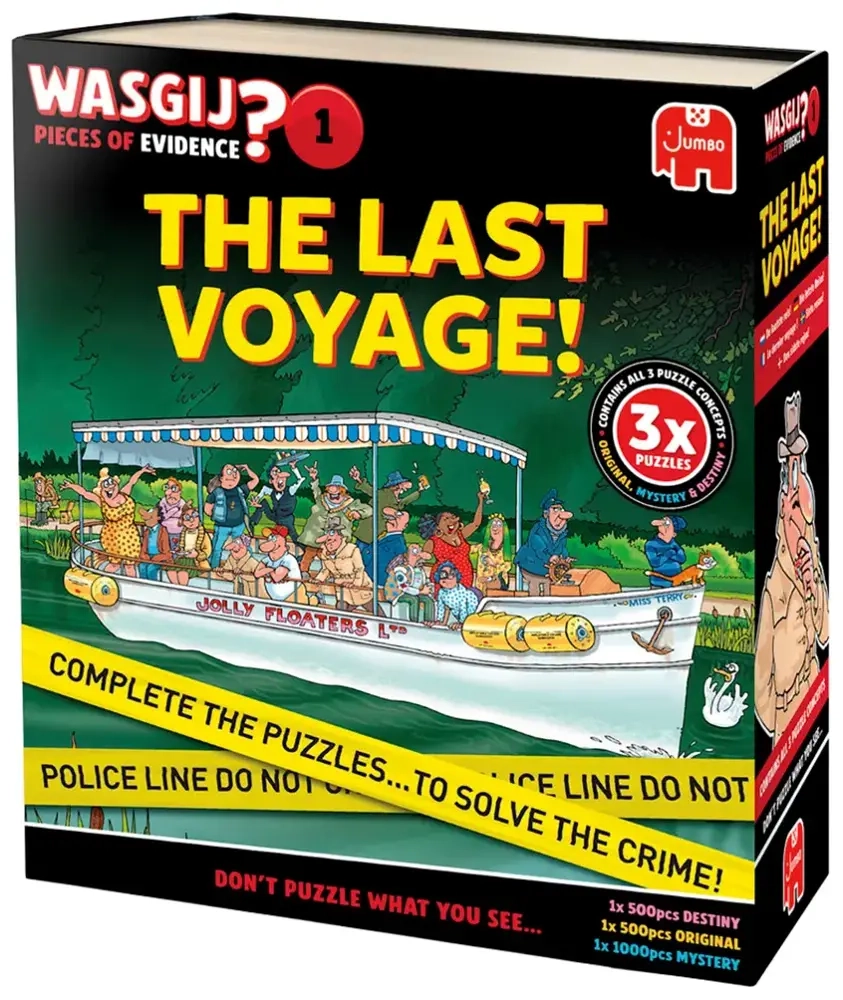The Last Cruise - Wasgij Pieces of Evidence