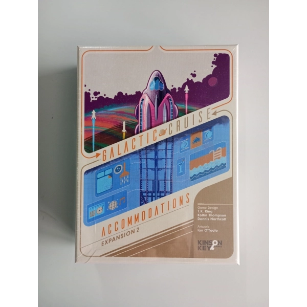 Galactic Cruise - Accommodations Expansion - EN (Cover leicht eingedellt)