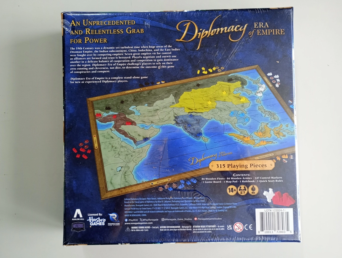 Diplomacy - Era of Empire - EN (beschädigte Schachtel)