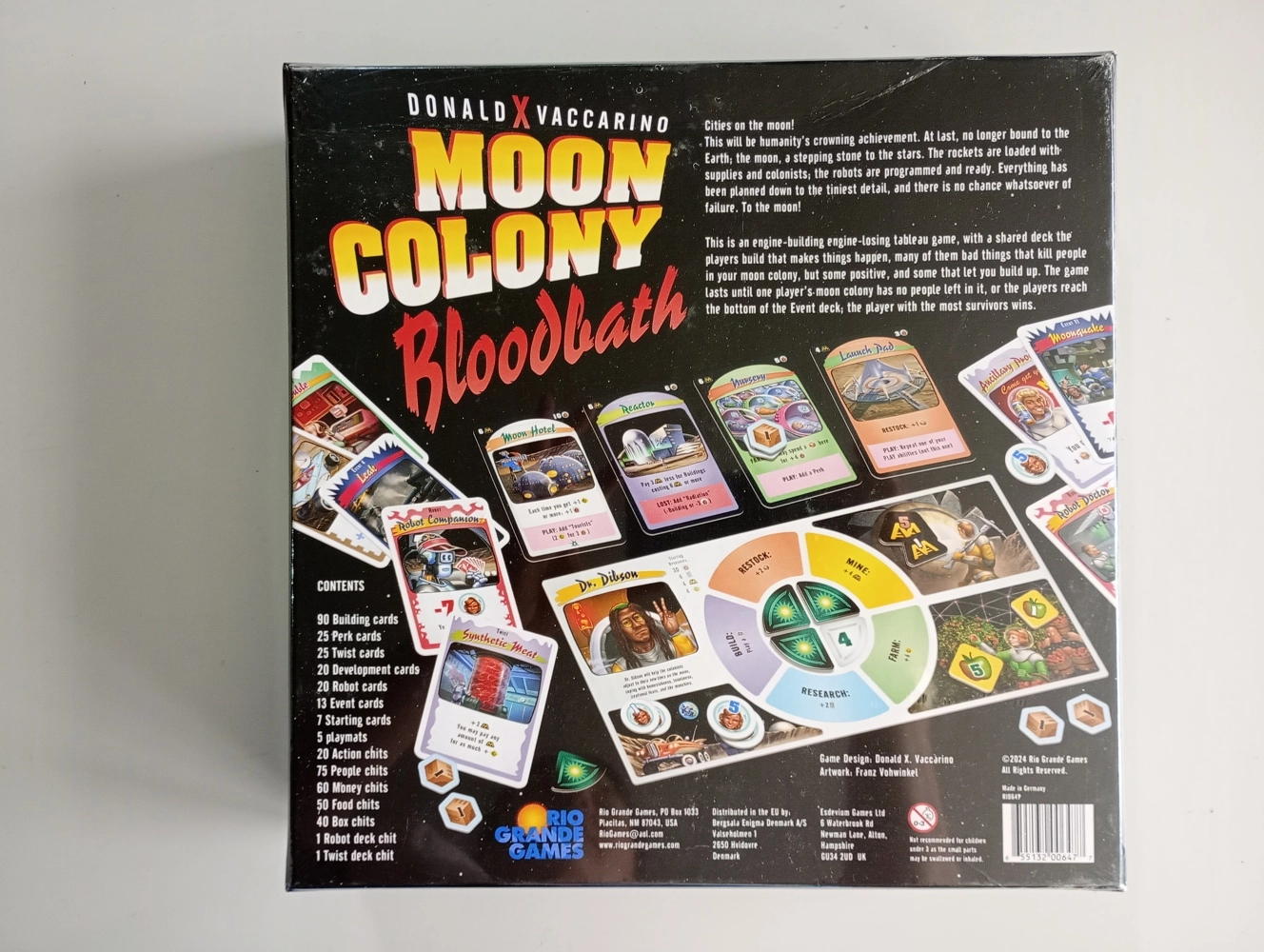 Moon Colony Bloodbath - EN (Dellen im Schachtelboden)