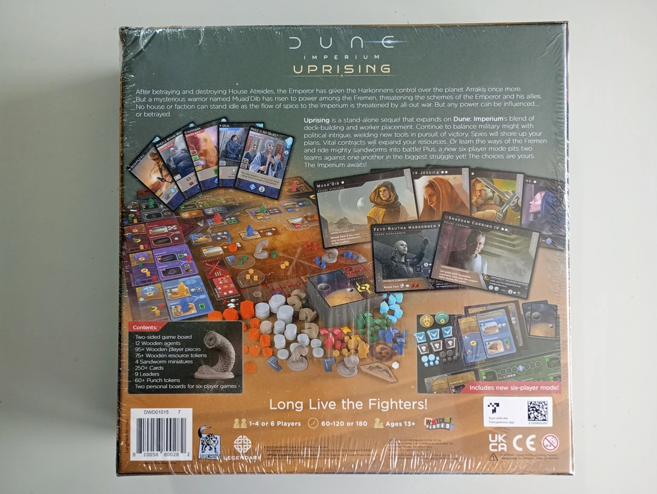 Dune: Imperium - Uprising - EN (gequetschte Ecke)