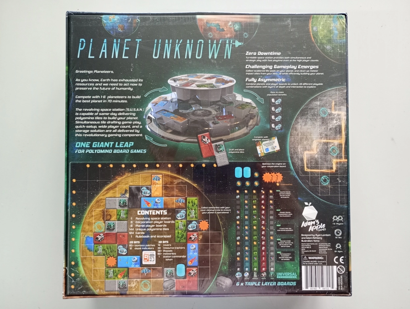 Planet Unknown Regular Edition - EN (Delle im Schachtelboden)