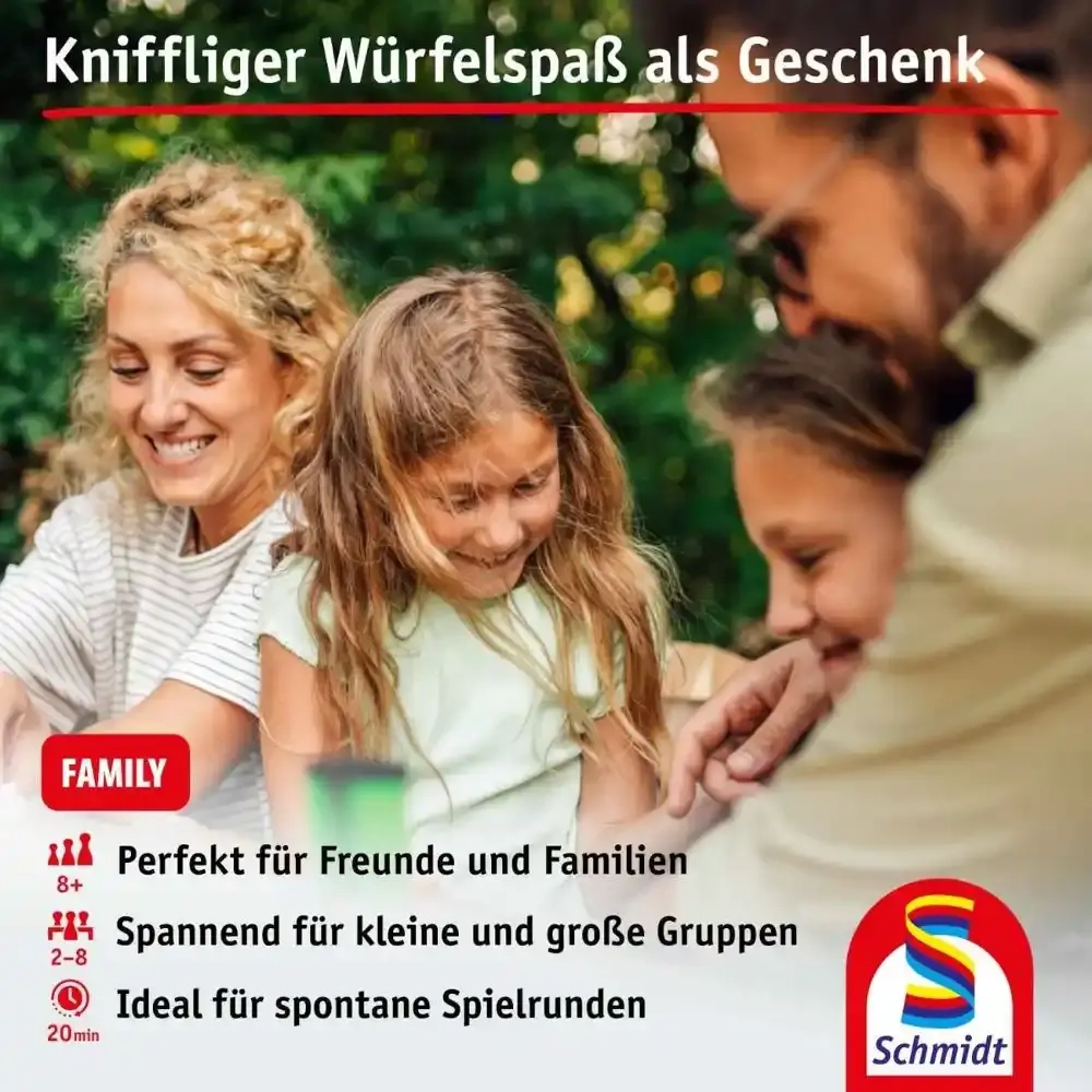 Kniffel mit Lederwürfelbecher