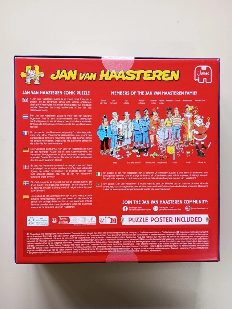 Können wir das schaffen? - Jan van Haasteren (Beschädigte Schachtel)