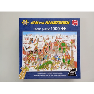 Das Dorf des Weihnachtsmanns - Jan van Haasteren (beschädigte Schachtel)