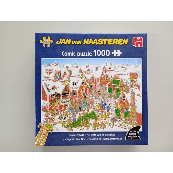 Das Dorf des Weihnachtsmanns - Jan van Haasteren (beschädigte Schachtel)