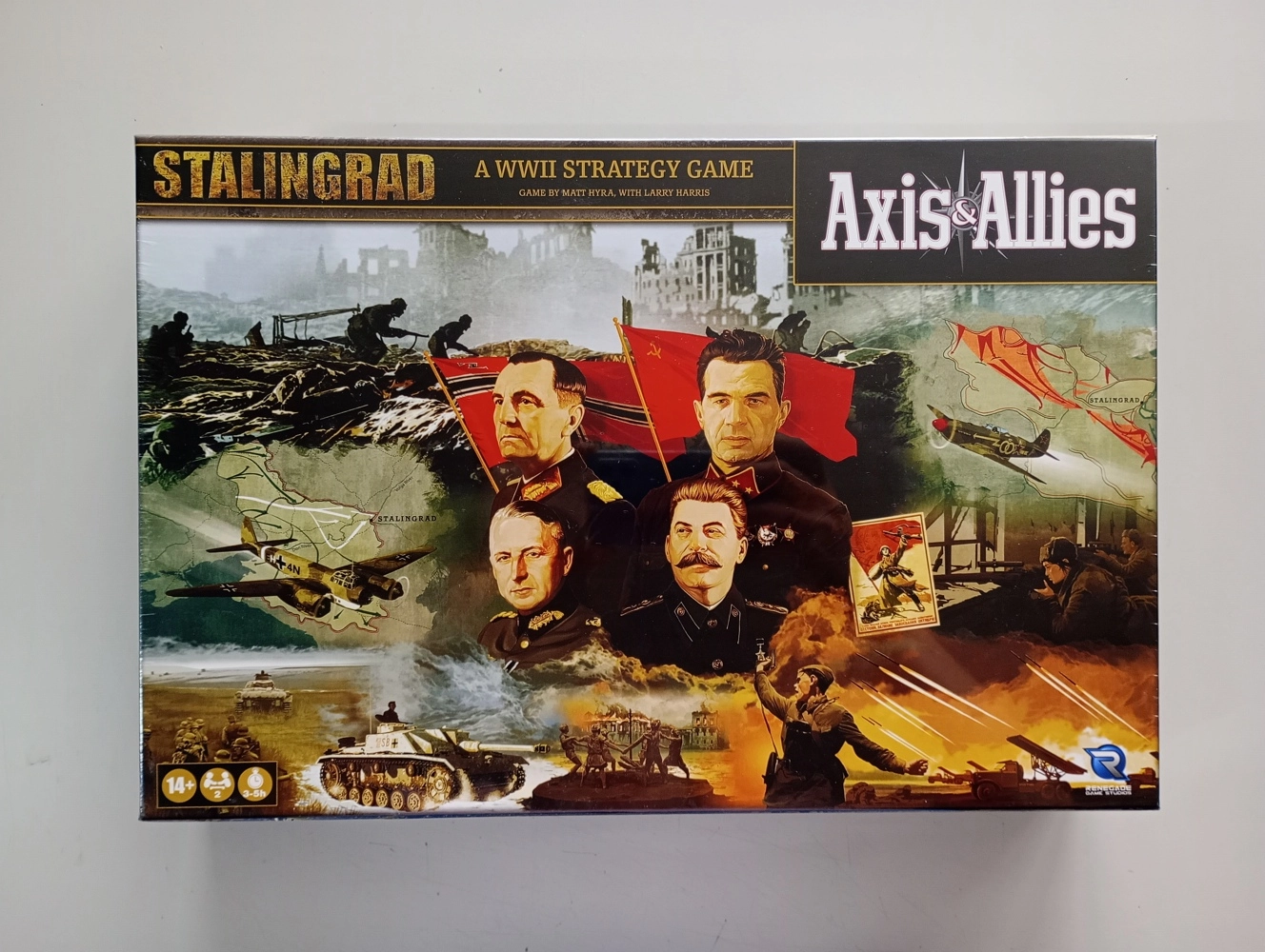 Axis & Allies Stalingrad - Expansion - EN (Schachtelboden eingedellt)