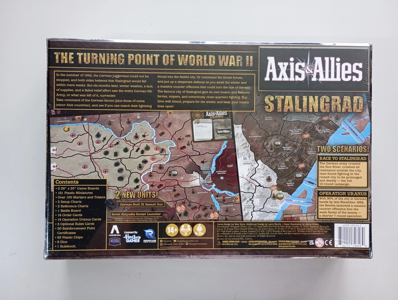 Axis & Allies Stalingrad - Expansion - EN (Schachtelboden eingedellt)