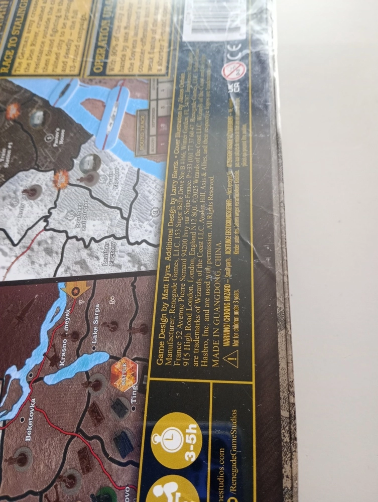 Axis & Allies Stalingrad - Expansion - EN (Schachtelboden eingedellt)