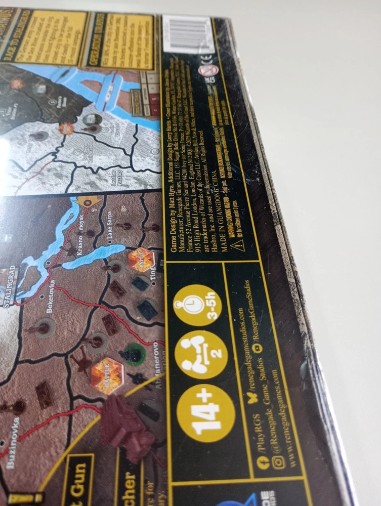 Axis & Allies Stalingrad - Expansion - EN (Schachtelboden eingedellt)