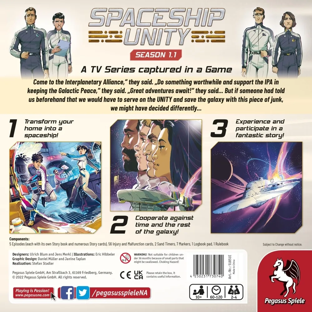 Spaceship Unity – Season 1.1 - EN