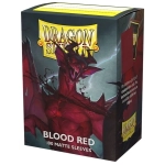 Dragon Shield Standard Matte Sleeves - Blood Red 'Simurag' (100 Sleeves)