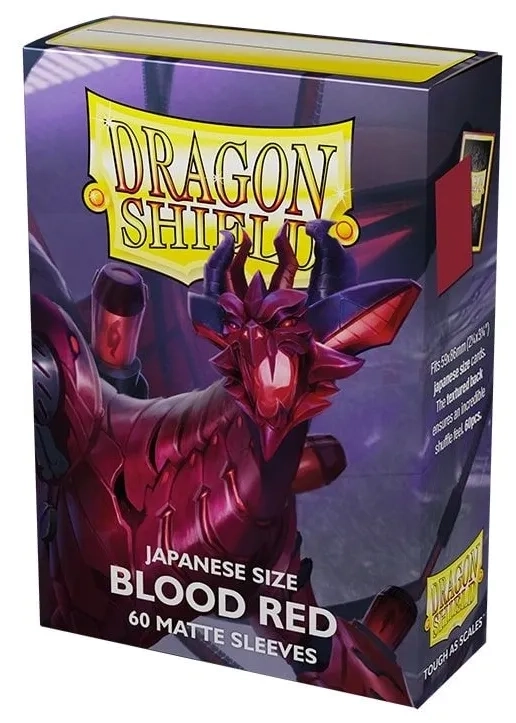 Dragon Shield: Japanese Matte – Blood Red (60)