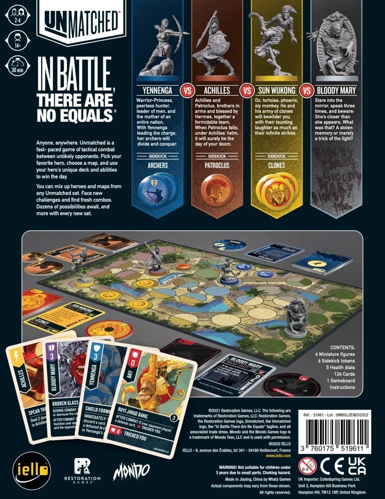 Unmatched: Battle of Legends Vol 2 (english)