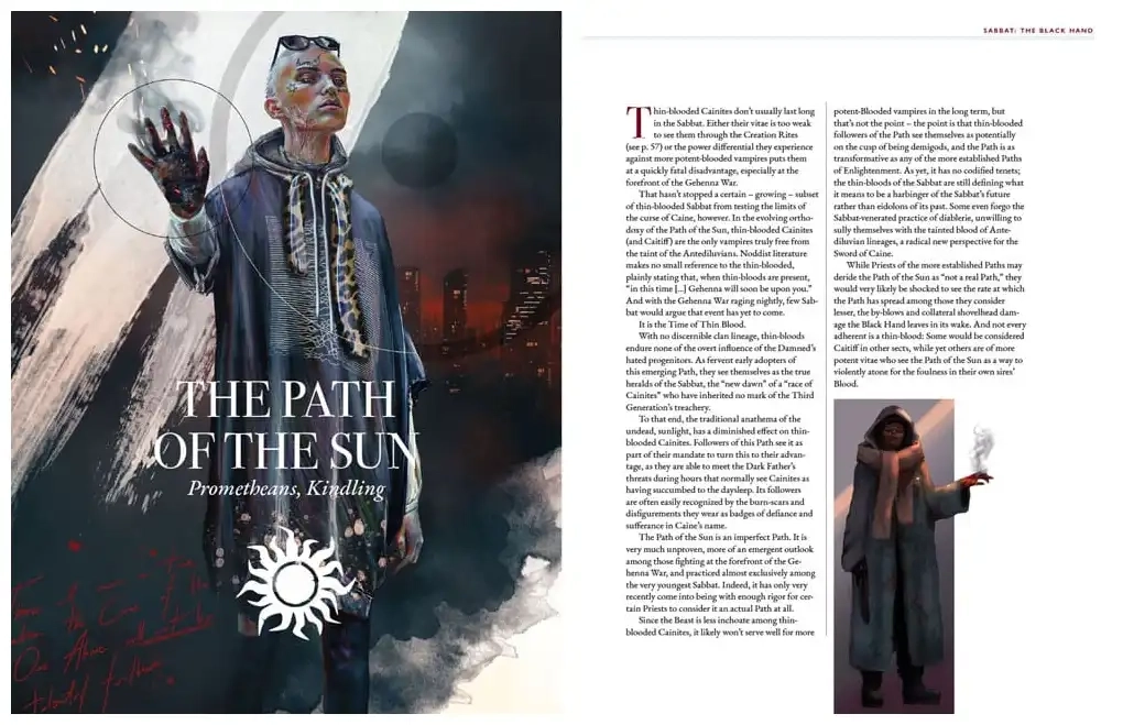 Vampire The Masquerade: Sabbat The Black Hand - EN