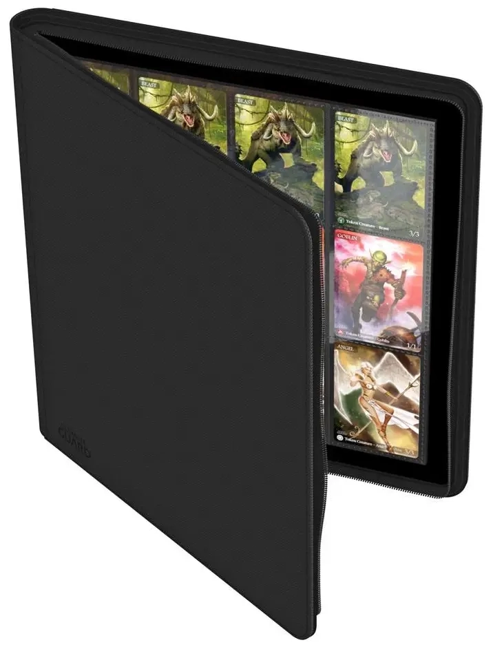 Ultimate Guard Zipfolio 480 - 24-Pocket XenoSkin (Quadrow) - Schwarz