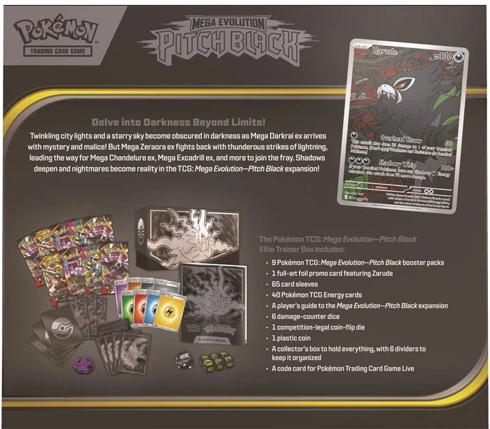 Pokémon ME05 Pitch Black Elite Trainer Box EN