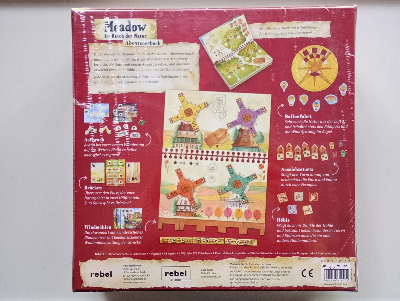 Meadow: Im Reich der Natur - Abenteuerbuch Erweiterung - DE (leichte Beschädigung)