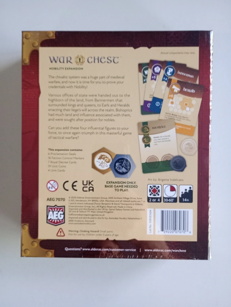 War Chest: Nobility - EN (Delle in Schachtel)