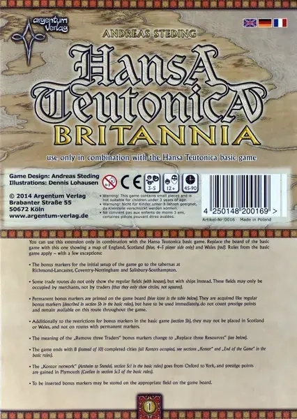Hansa Teutonica - Britannia Erweiterung